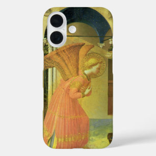 Die Verkündigung von Fra Angelico im Prado iPhone 16 Hülle
