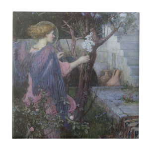 Die Verkündigung von John William Waterhouse Fliese