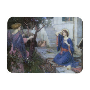 Die Verkündigung von John William Waterhouse Magnet