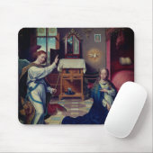 Die Verkündigung von Joos van Cleve: Mousepad (Mit Mouse)