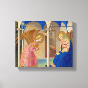 Die Verkündung 1426 von Fra Angelico Leinwanddruck