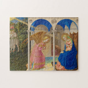 Die Verkündung 1426 von Fra Angelico Puzzle