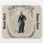 Die Verkündung der Emanzipation Mousepad (Vorne)