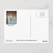 Die Verkündung der Emanzipation Postkarte (Rückseite)