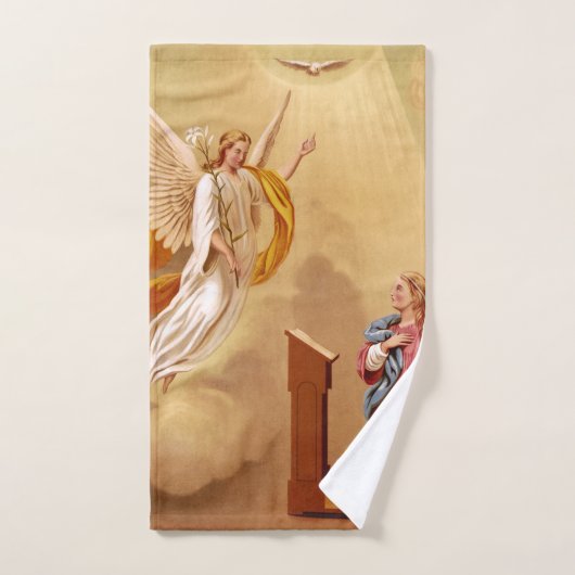 Die Verkündung der Jungfrau Mary Badhandtuch Set (Handtuch)