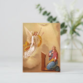 Die Verkündung der Jungfrau Mary Postkarte (Stehend Vorderseite)