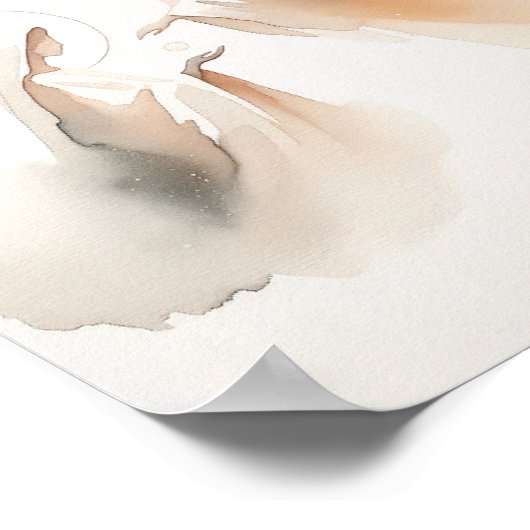 Die Verkündung Marias Poster (Ecke)