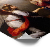 Die Verkündung Murillo von den seltsamen Engeln de Poster (Ecke)