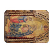 Die Verkündung (Teil des Polyptychs) (Öl auf Tafel Magnet (Horizontal)