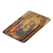 Die Verkündung (Teil des Polyptychs) (Öl auf Tafel Magnet (Linke Seite)