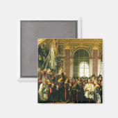 Die Verkündung Wilhelms als Kaiser Magnet (Vorderseite/Rückseite)