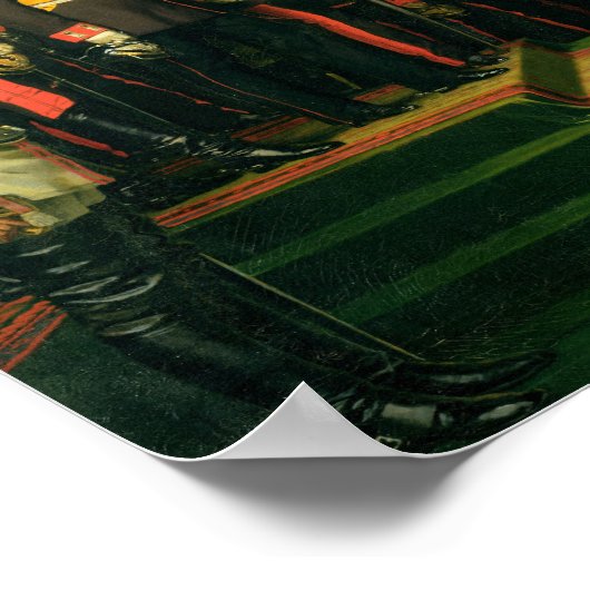 Die Verkündung Wilhelms als Kaiser Poster (Ecke)