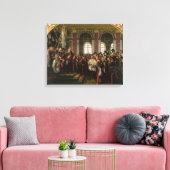 Die Verkündung Wilhelms Leinwanddruck (Insitu (Wohnzimmer))