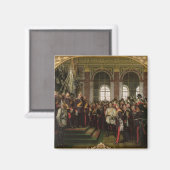 Die Verkündung Wilhelms Magnet (Vorderseite/Rückseite)