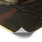 Die Verkündung Wilhelms Poster (Ecke)