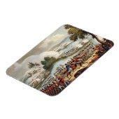 Die Verlassen Flügel der britischen Armee in Aktio Magnet (Linke Seite)