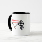Die verlassene Drehung gehen schnell Tasse (Vorderseite Links)