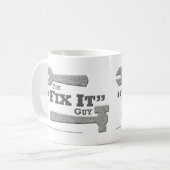 Die "Verlegenheit es" Typ-Tasse Kaffeetasse (Vorderseite Links)