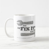 Die "Verlegenheit es" Typ-Tasse Kaffeetasse (Links)
