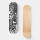 Die Verlegung des Jabberwock Skateboard (Vorderseite)