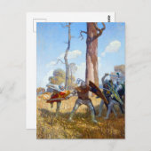 Die Verlegung von Sir Lamorak, c. 1922 von N.C. Wy Postkarte (Vorne/Hinten)