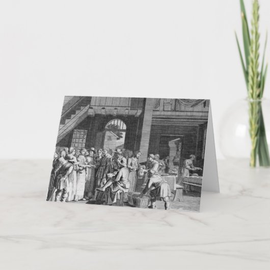 Die Verlobung Ankündigung (Vorderseite)