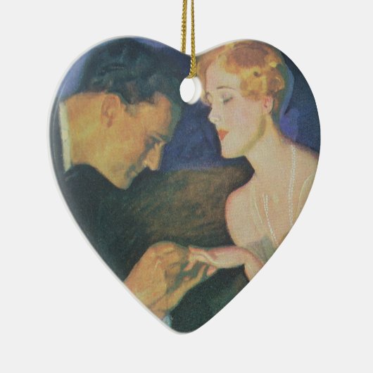 Die Verlobung Keramik Ornament (Rechts)