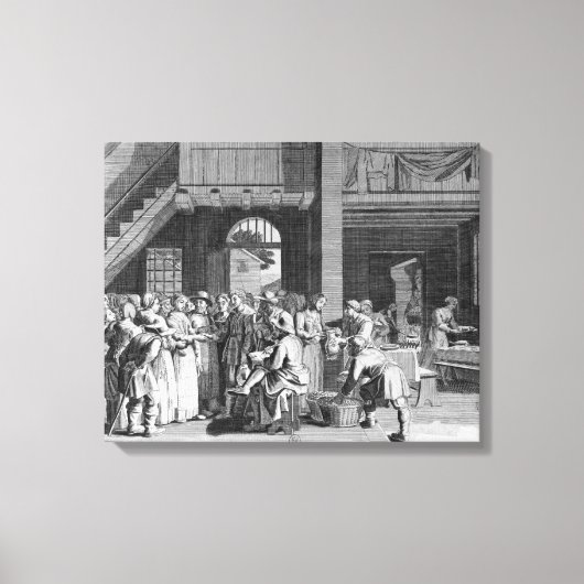 Die Verlobung Leinwanddruck (Vorderseite)