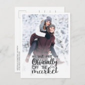 Die Verlobung qr Postkarte (Vorne/Hinten)