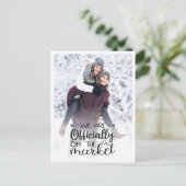 Die Verlobung qr Postkarte (Stehend Vorderseite)