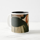 Die Verlobung Zweifarbige Tasse (Vorderseite Links)