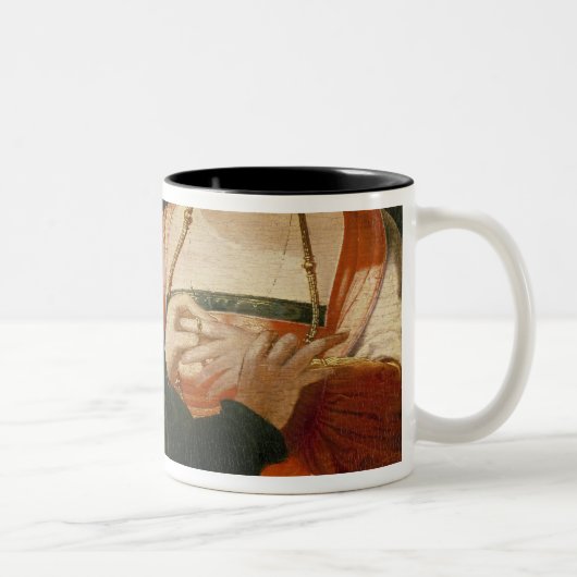 Die Verlobung Zweifarbige Tasse (Rechts)