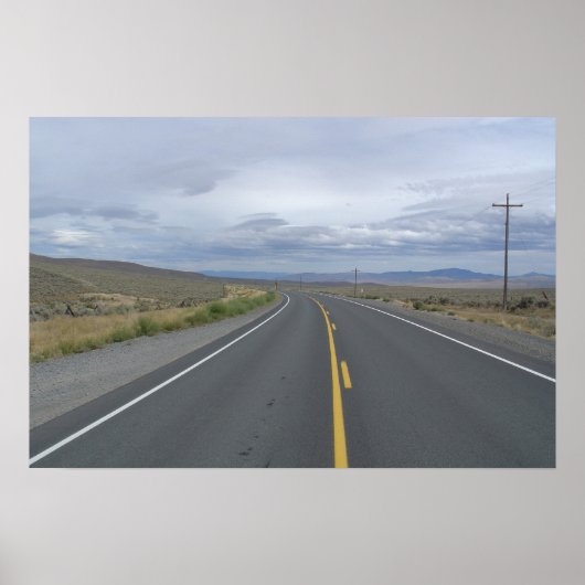 Die verlorene Autobahn Poster (Vorne)