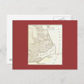 Die verlorene Kolonie Roanoaks Postkarte (Vorne/Hinten)