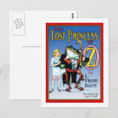 Die verlorene Prinzessin von Oz Postkarte (Vorne/Hinten)