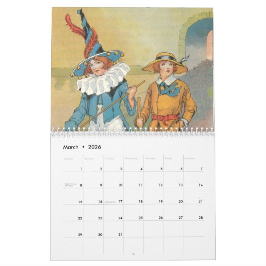 Die verlorene Prinzessin von Unze Kalender (Mär 2026)