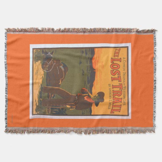 Die verlorene Spur - Komödien-Drama-Western-Leben Decke (Vorderseite)