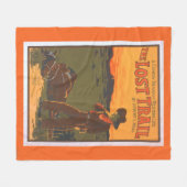 Die verlorene Spur - Komödien-Drama-Western-Leben Fleecedecke (Vorderseite (Horizontal))