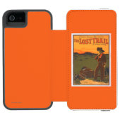 Die verlorene Spur - Komödien-Drama-Western-Leben Incipio iPhone Geldbeutel-Hülle (Folio Geöffnet)