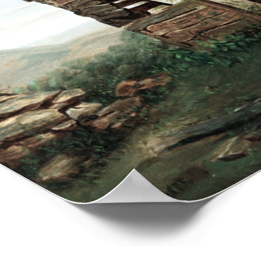 Die verlorene Ursache von Henry Mosler Poster (Ecke)