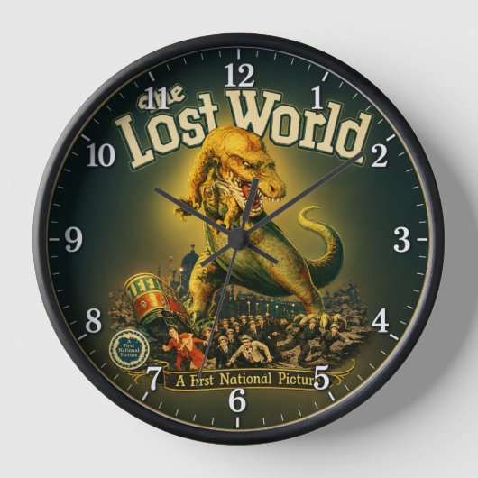 Die verlorene Welt Uhr (Vorderseite)
