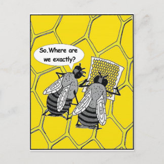 Die verlorenen Bienen, Spaß Postkarte