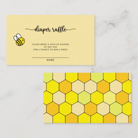 Die Verlosungskarte "Sweet as can bier" Begleitkarte (Vorne/Hinten)