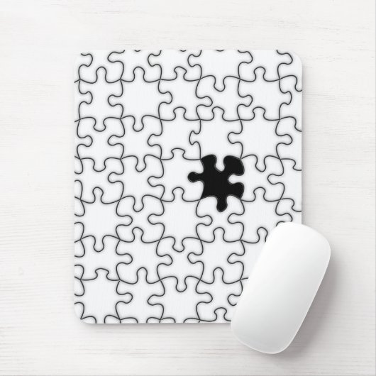 Die Vermisste Hintergrundvorlage zum Puzzle-Elemen Mousepad (Mit Mouse)