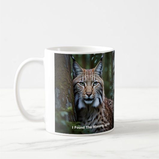 Die Vermisste Lynx-Kaffee-Tasse Kaffeetasse (Links)