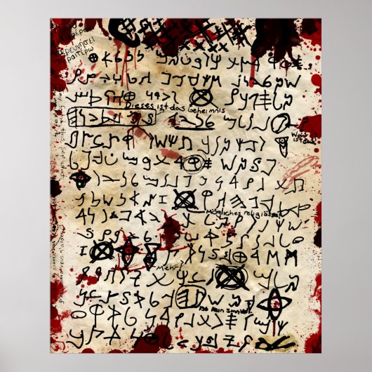 Die Vermisste Seite Poster (Vorne)