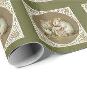 Die Verpackungs-Papier des Buch-Liebhabers - Geschenkpapier (Rolleneckpunkt)