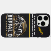 Die Verpflegung von Bison in Dusk Case-Mate iPhone Hülle (Rückseite (Horizontal))