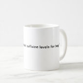 Die Verpflichtung zur Koffein Kaffeetasse (VorderseiteRechts)