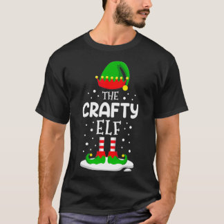 Die verrückte Elf Weihnachtsfamilie, die das Kostü T-Shirt